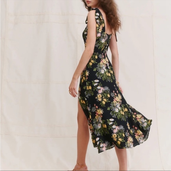 NWT Reformation Twilight Dress Sicilia - Picture 3 of 6